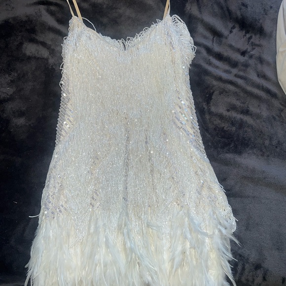 Nadine Merabi Lottie White Dress - Picture 5 of 10